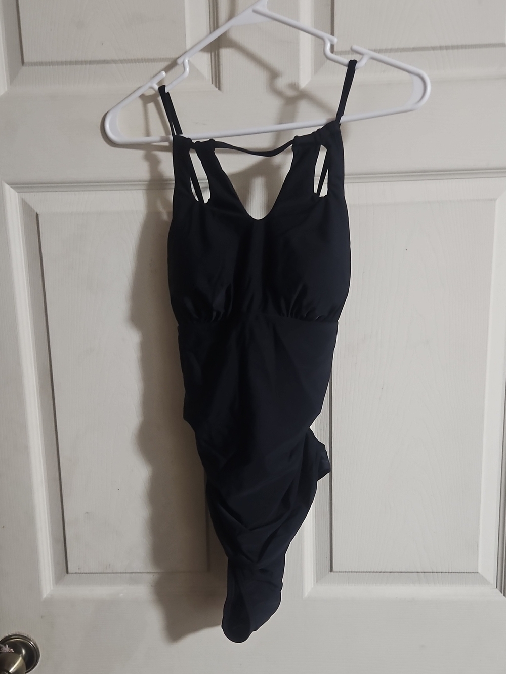 CUPSHE BLACK ONE PIECE SWIMSUIT: NEW WITH TAGS: SIZE M